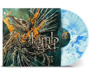 LAMB OF GOD - Omens - COLOURED - WHITE/BLUE MARBLED LP
